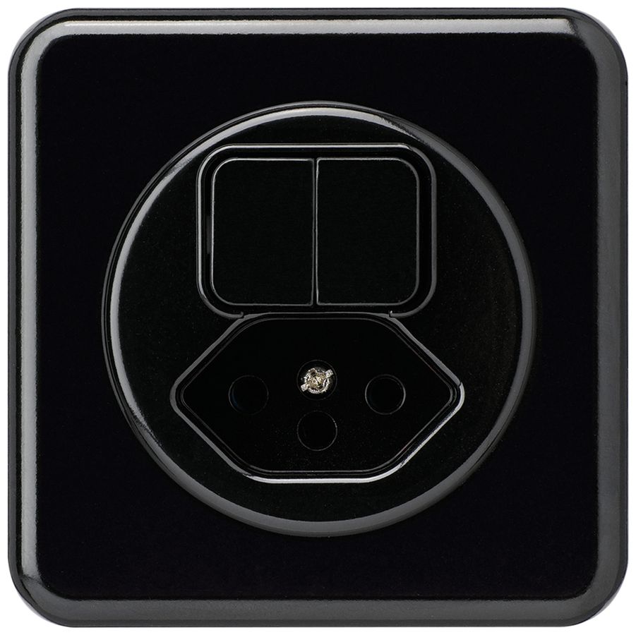 UP-Kombination basico 3+A-R/1L+Typ 13 schwarz basico