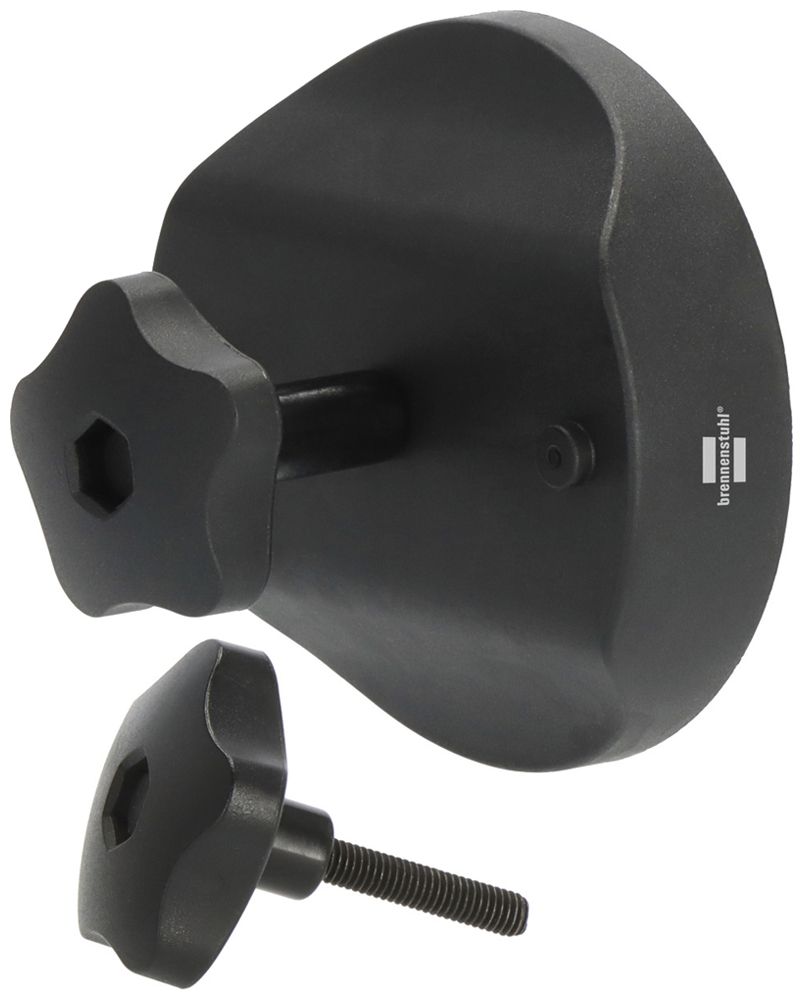 Supporto magnetico Brennenstuhl MH 1 per proiettore LED accu Ø95×70mm