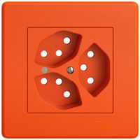 UP-Montageset EDIZIO.liv SNAPFIX® für 3×T13 mit Frontlinse or