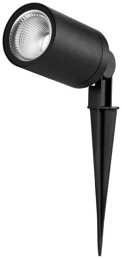 Luminaire avec piquet LED Sylvania SylSpike 6.7W 4000K IP65 Ø60×218mm noir