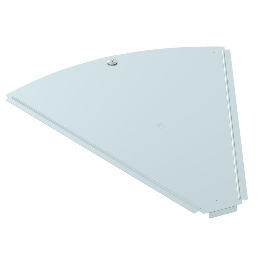Couvercle BET RBD 45° 500×525mm acier zingué en continu