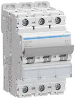 Leitungsschutzschalter Hager MCB 3P 415V Typ D 40A Icu 25kA 3TE