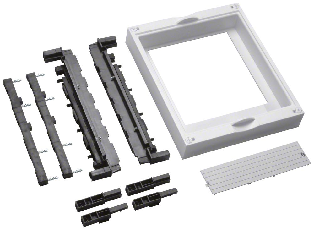 Kit Hager univers N 300×250mm pour socle de coupe-circuit D 60mm horizontal