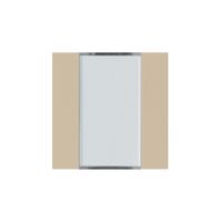 Frontset Hager kallysto 2×KNX systemlink/easylink beige