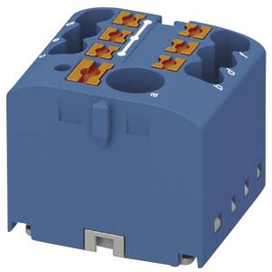 Bloc de distribution PX PTFIX 6/6X2,5 BU LQ
