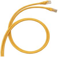 Patchkabel RJ45 Legrand Linkeo C, Kat.6A (TIA) U/UTP + F/UTP AWG26 PVC gelb, 3m