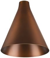Abat-jour SLV LALU CONE acier Ø152×170mm bronze à teinte unie