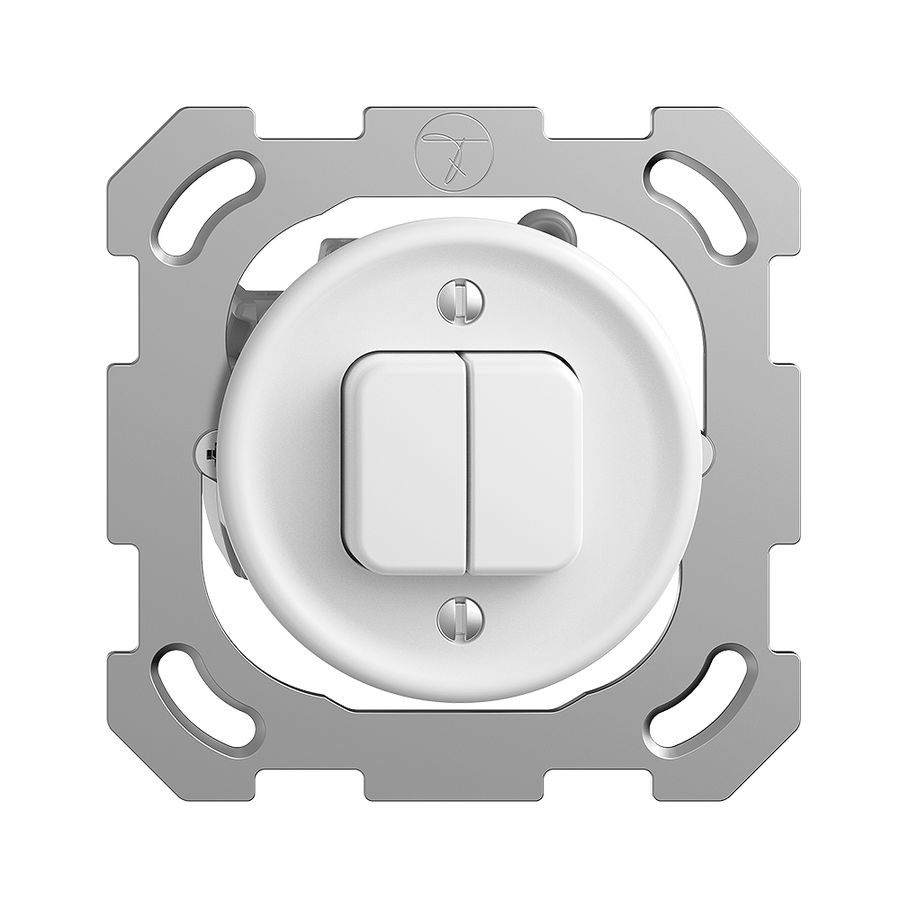 Interruttore INC STANDARDdue 1/3+3/1L bianco