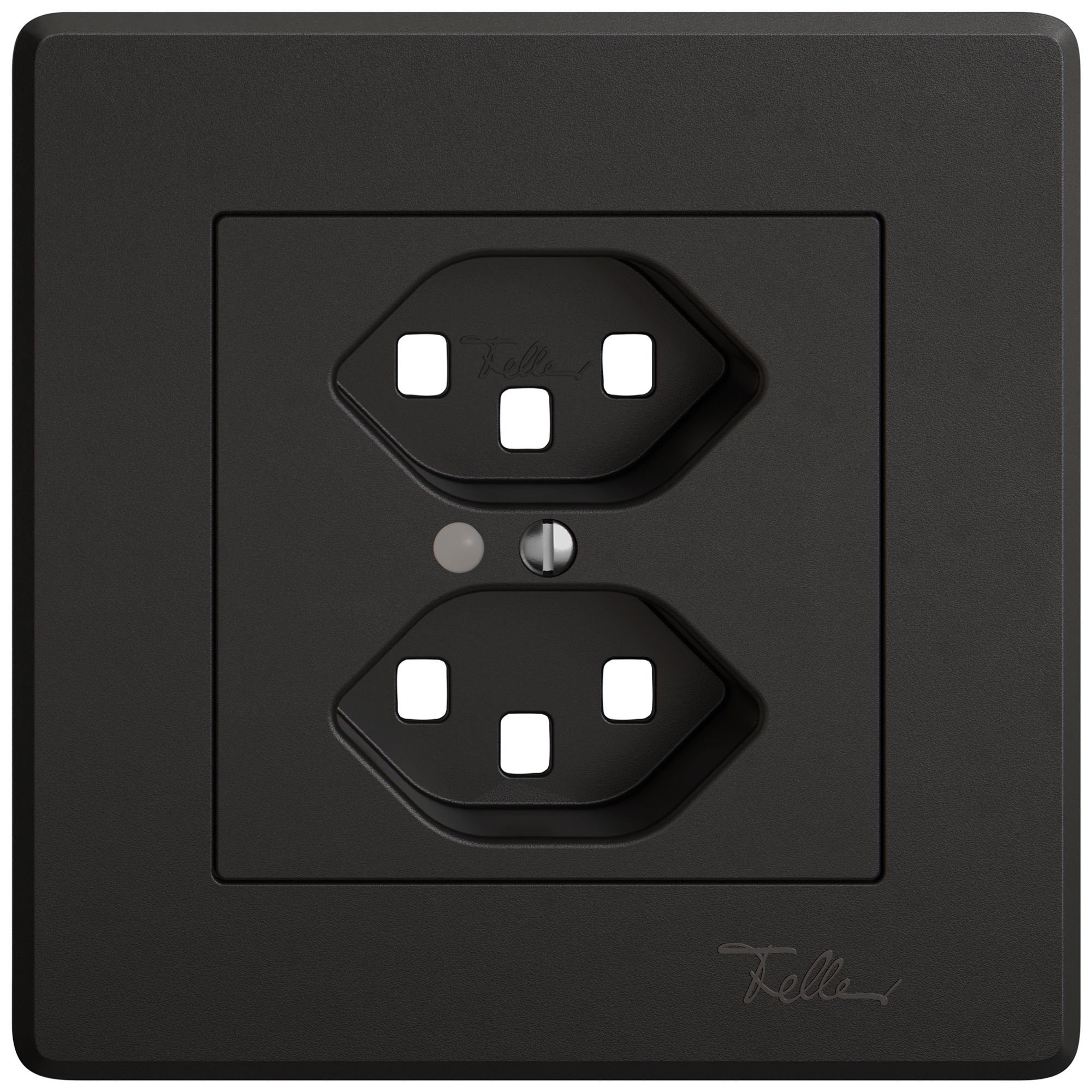 UP-Montageset EDIZIO.liv SNAPFIX® für 2×T23 mit Frontlinse sz