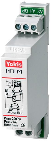 REG-Treppenlicht-Zeitschalter Yokis 2000W 2min-4h 230V
