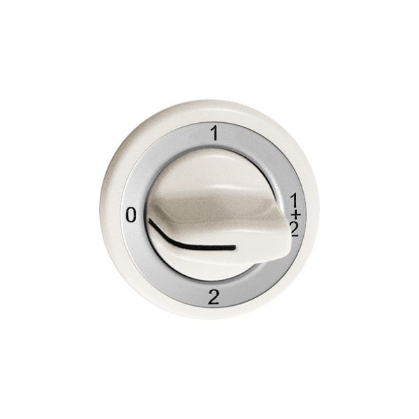 Kit frontale Feller 0-1-1+2-2 bianco per interr.rotativo