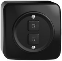 AP-Szenentaster STANDARDdue Wiser SNAPFIX® 2 Szenen 2 Tasten WLAN sz