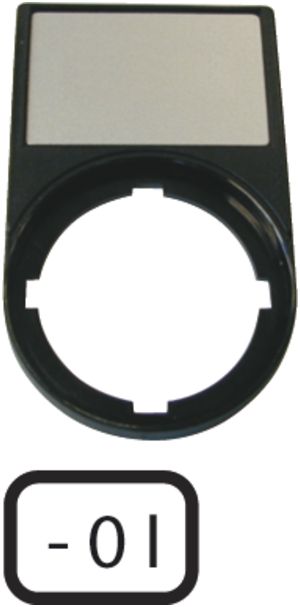 Schilderträger ETN RMQ 0-I schwarz