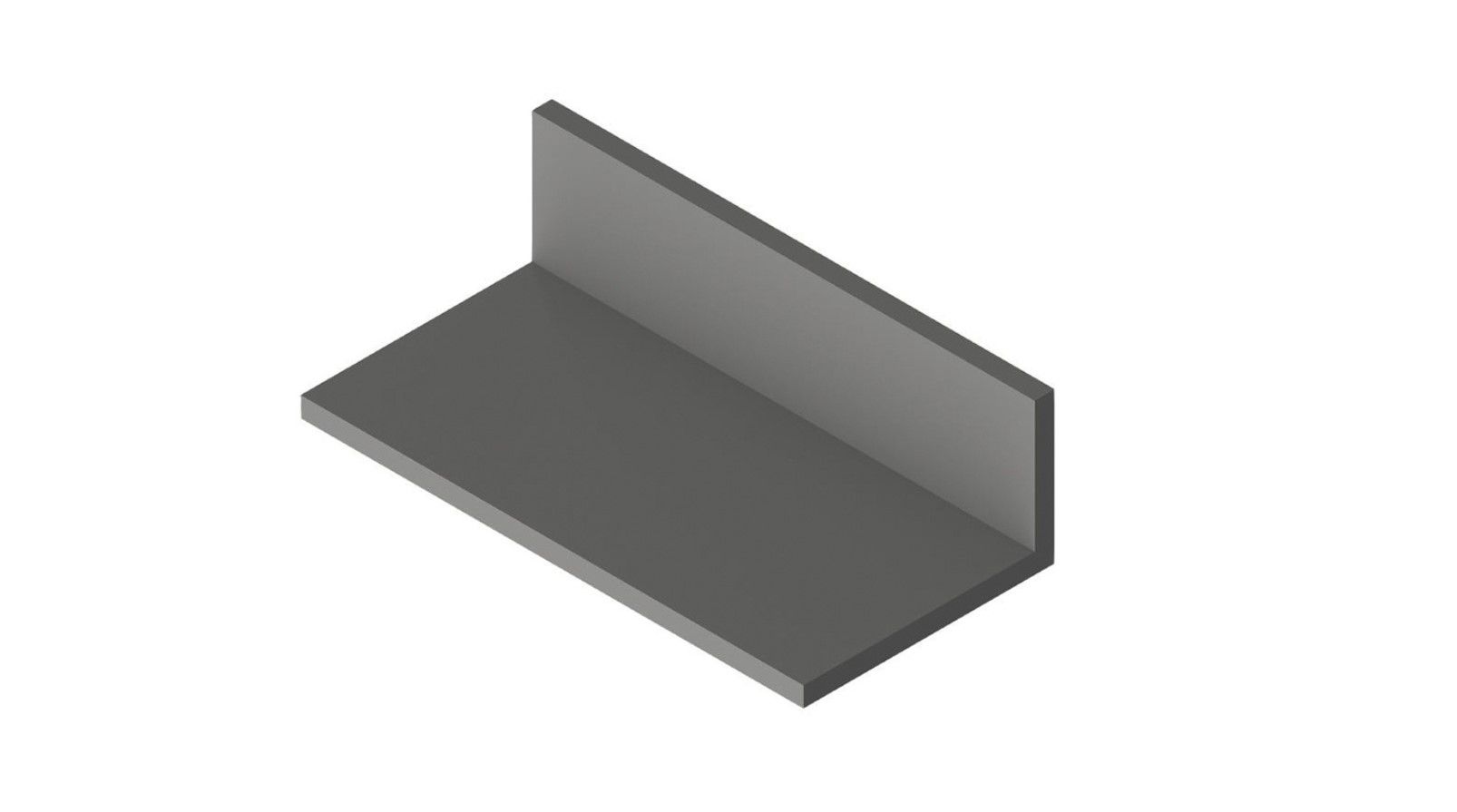 Profilo di supporto alu-L 50x30x4 180mm AeroFix