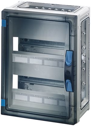 Tableau d.distribution AP Hensel FP 1249 sans PE/N borne 2 rangées 270×360×186mm