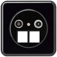 UP-Multimediadose basico TV-R Bauart C 4dB 2GHz schwarz