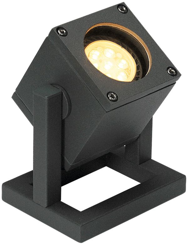 Lampadaire SLV CUBIX I, GU10 25W IP44 anthracite