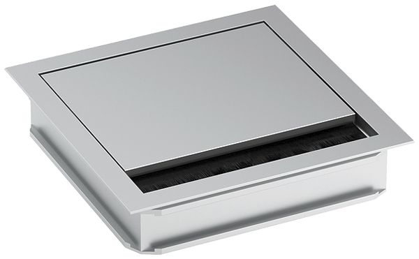 Kabelauslass BACHMANN LOOP SQUARE Abmessung 120×120×25mm aluminium