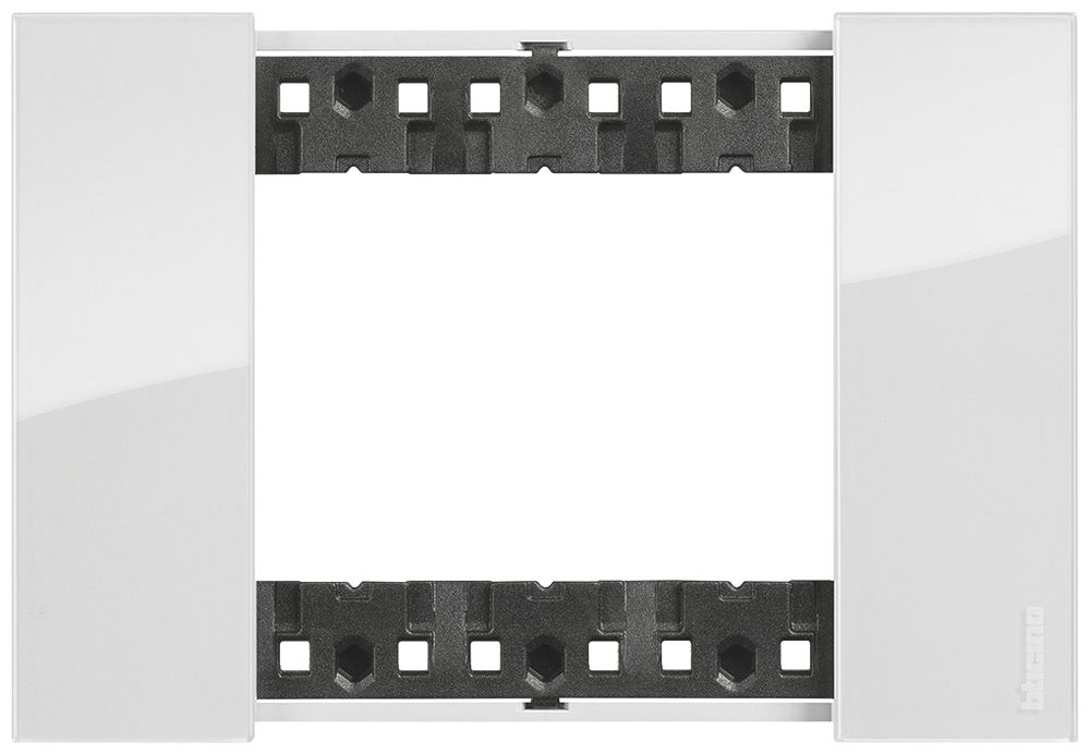Abdeckrahmen Living Now 3 Module 125×86mm ice