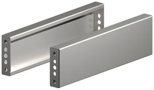 Copertura zoccolo Rittal VX 8660.071 500×100mm set laterale acciaio pregiato 2pz