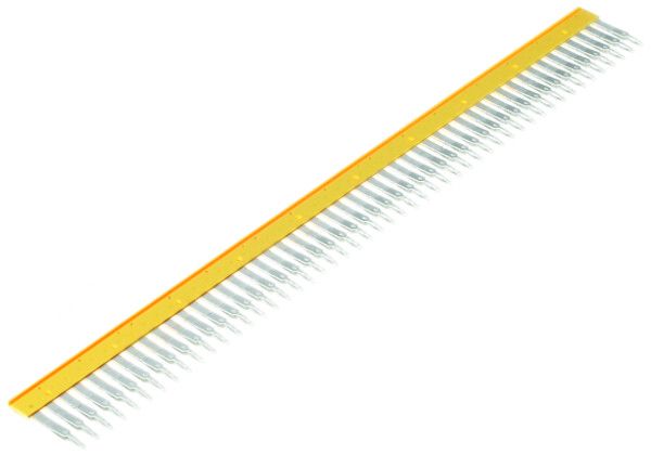 Connexion transversale Weidmüller ZQV 2.5/50 branché 5L0, 5.1mm isolé 24A jaune