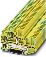 Morsetto di passaggio 0.08…4mm² verde/giallo, STTB2.5/2P-PE