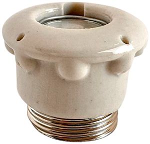 Testa per fusibile Legrand DI porcellana 250V 15A E21 bianco