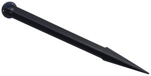 Erdspiess DOTLUX TERRA Ø65×500mm Stahl anthrazit für Pollerleuchte
