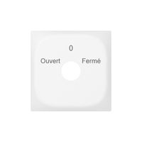 Plaque frontale SIDUS avec gravure blanc