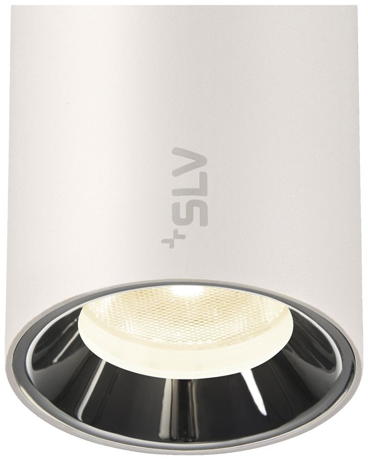 Spot LED SLV NUMINOS XS 1×8.7W 740lm 940 55° DALI 48V AD Ø50mm blanc/argent