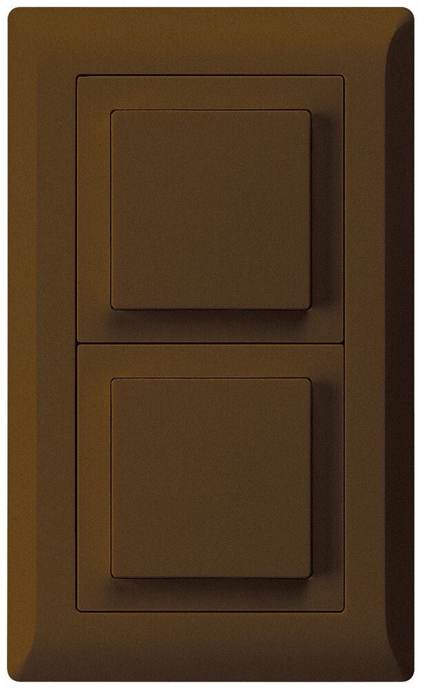 Combinaison ENC kallysto.line grd.I-I verticale poussoir+interr.S3 brun