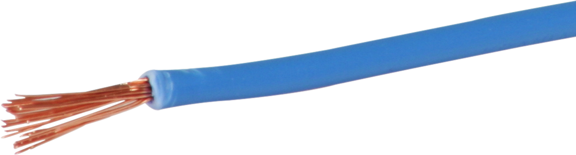 T-Litze halogenfrei 1.5mm² hellblau Eca, Spule à 100m