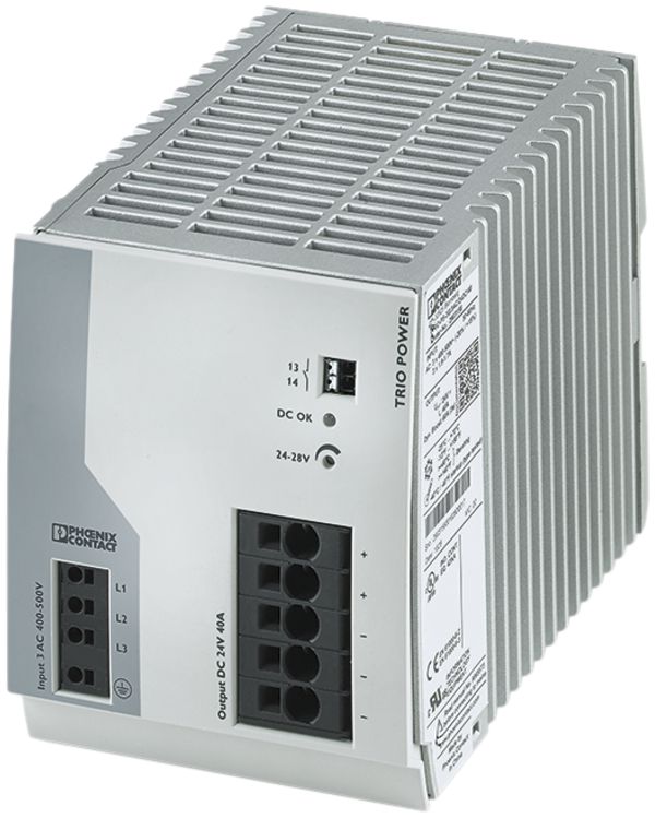 Schaltnetzteil Phoenix Contact TRIO POWER 3-phasig 24VDC/40A Push-In