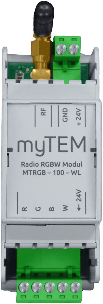 Interface RGBW AMD myTEM MTRGB-100-WL 24VDC 4 canaux 50W/24VDC Z-Wave