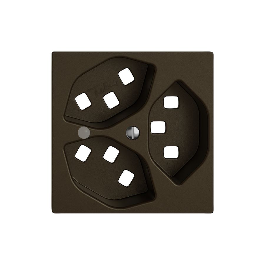 Montageset EDIZIO.liv SNAPFIX® für 3×T23 mit Frontlinse br