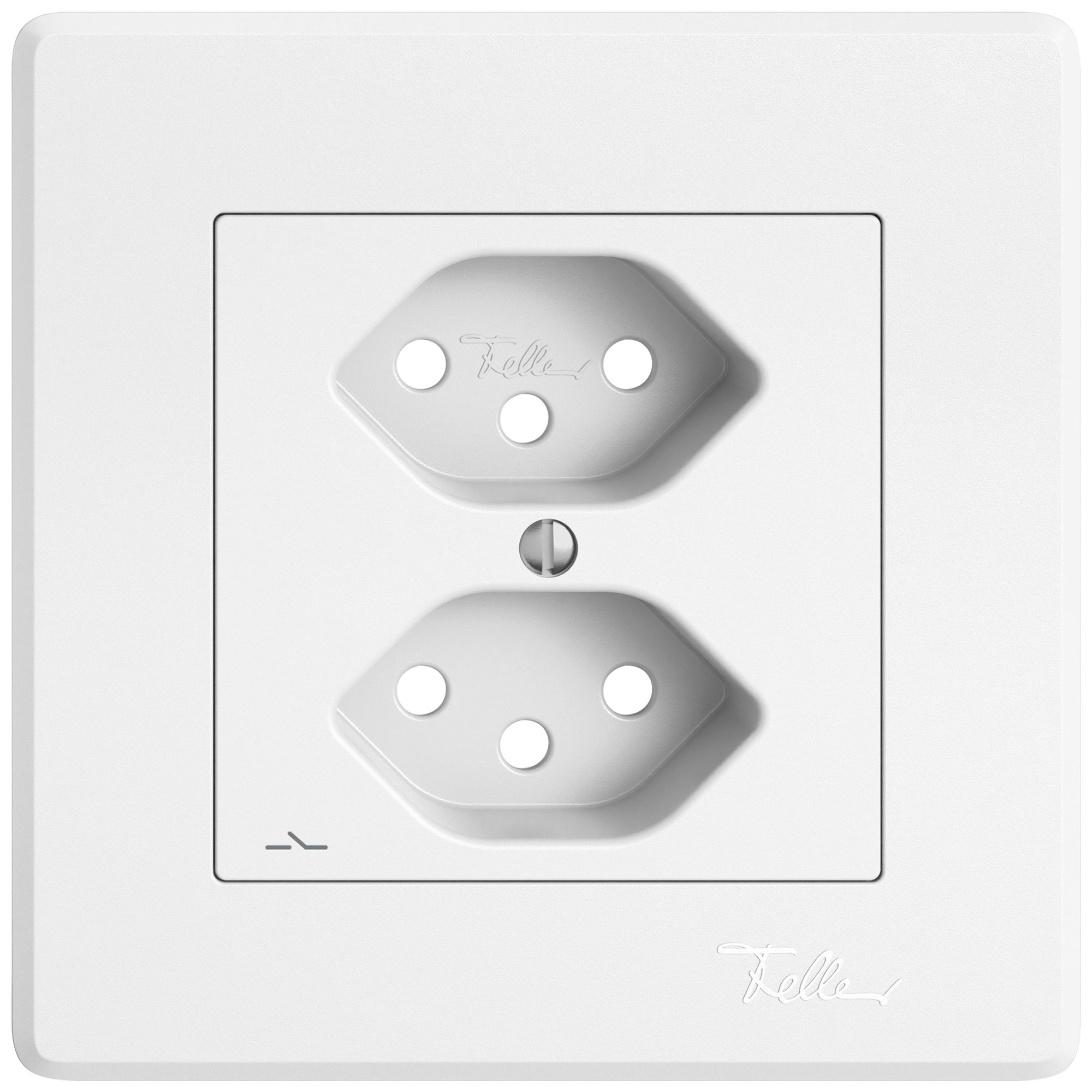 Kit de montage ENC EDIZIO.liv SNAPFIX® pour 2×T13 séparée bc