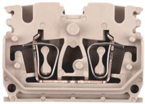 Durchgangs-Reihenklemme Weidmüller ZDUB DM Zugfeder 2.5mm² beige