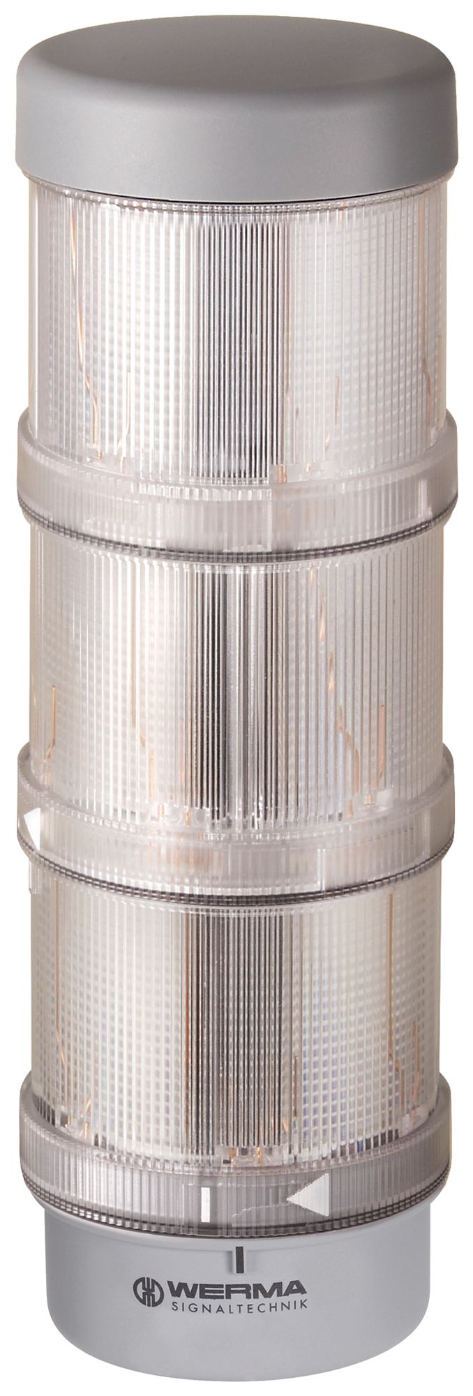 Signalsäule WERMA KS72 Design BWM, 24VAC/DC, grün/gelb/rot