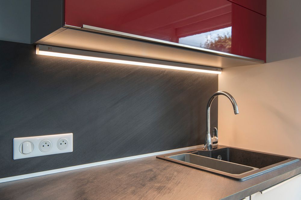 LED-Lichtleiste SLV BATTEN 120 18W 1900lm 3000/4000K weiss