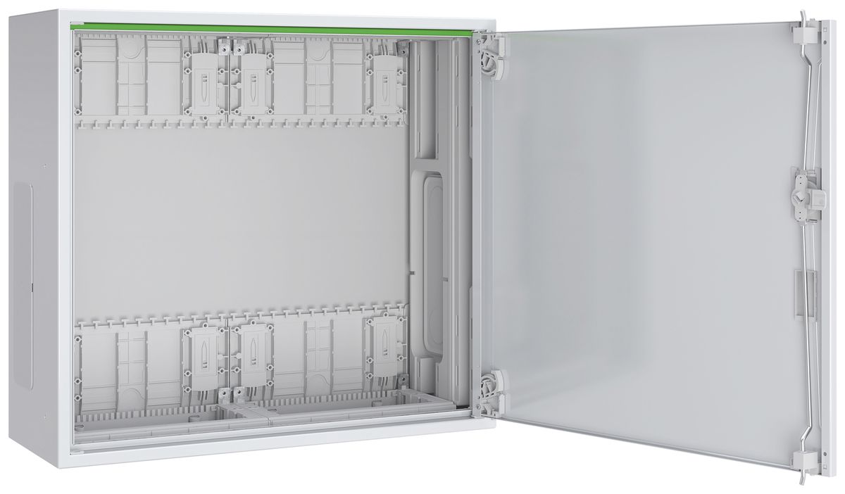 Coffret mural PrismaSeT XL IP44 a.porte 550×500×210mm 2 champs 3 rangées
