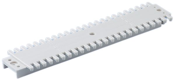 Support de câble R&M KTR15 15mm surélevé gris clair