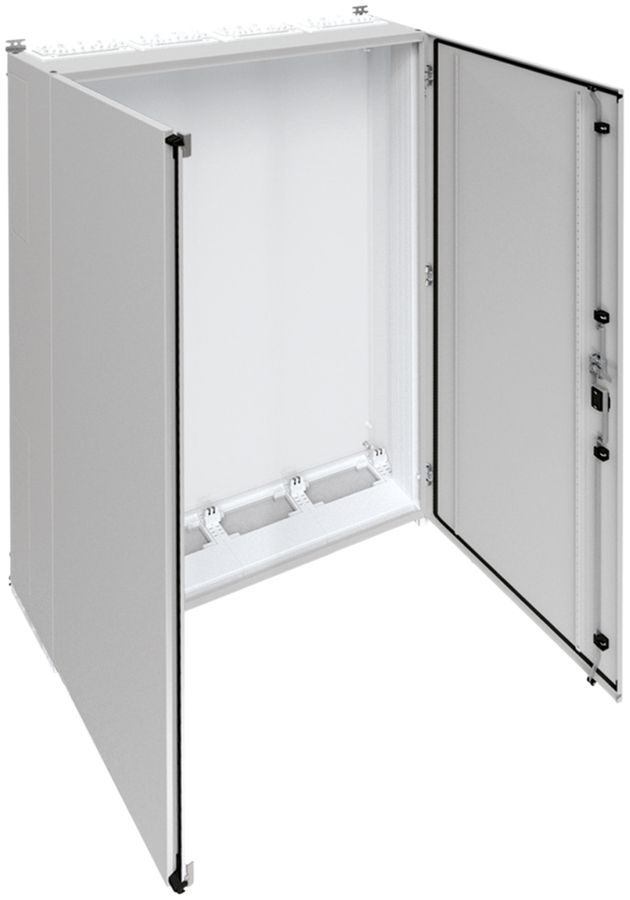 Armadio murale Hager univers con porta piena CP II IP55 1550×1050×275mm RAL 7035