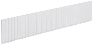 Abdeckstreifen Hager vector 18 Module 328×54mm grau