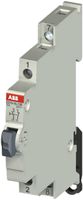 Contact poussoir INC ABB 16A 1no/nc gris