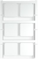 Gerätemarkierer Weidmüller MultiCard SM selbstklebend 27×27mm PA66 silber