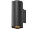Applique SLV ASTO TUBE GU10 1×10W Ø70×155mm noir