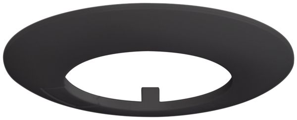 Cache coloré S DE pour PD2 S 360 DE KNX, noir