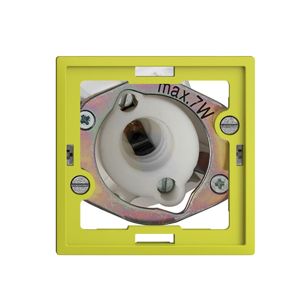 UP-Signallampe EDIZIOdue lemon 7W ohne flache Kalotte