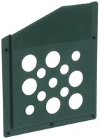 Dokumentenhalter ABB 222×192.5×8mm Kunststoff grün