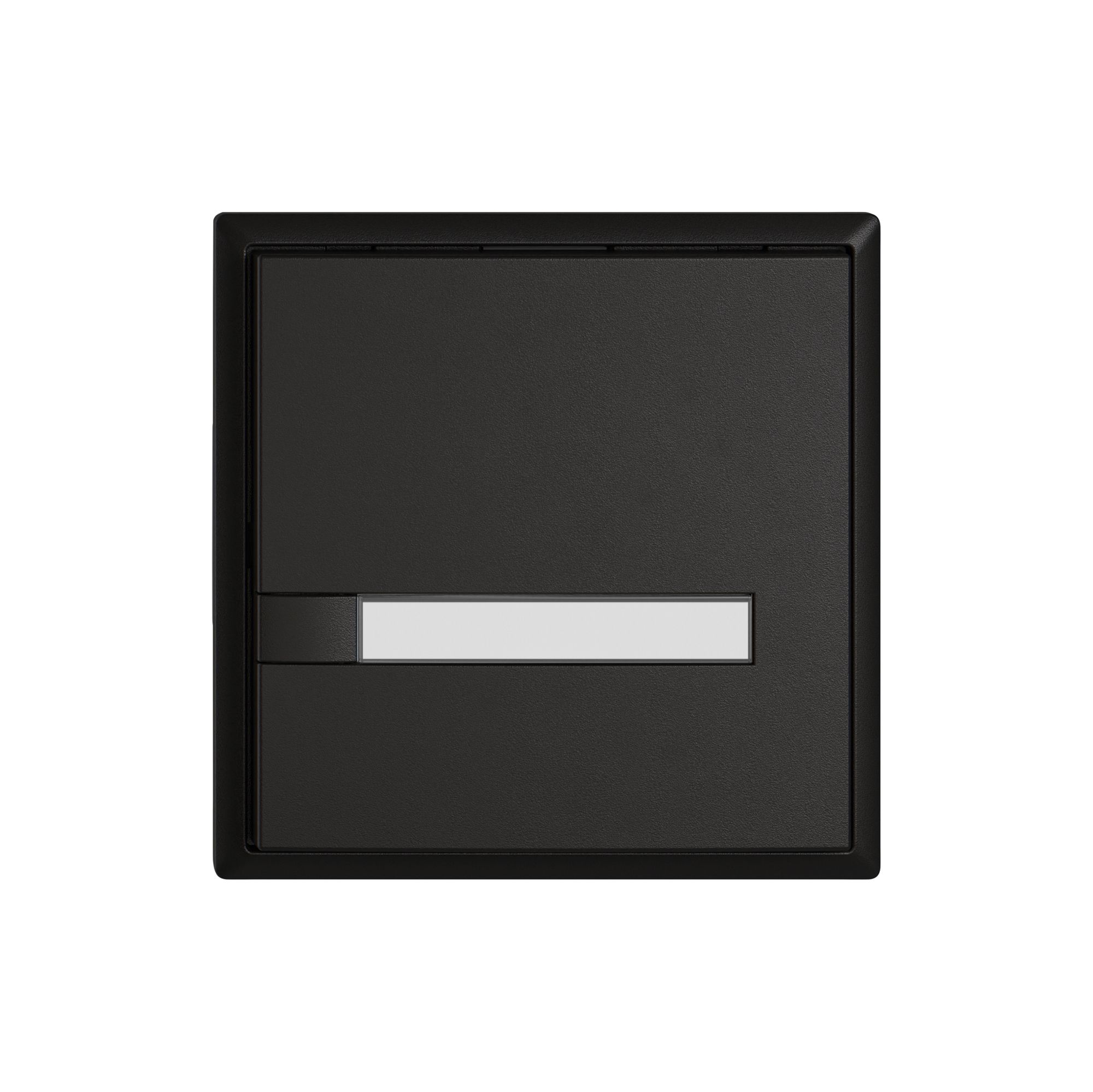 Pulsante KNX RGB EDIZIO.liv SNAPFIX® sensore temp.s.LED targ.1× com.1T ne